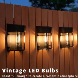 Home solar fence lights